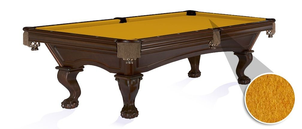Championship Pool Table Cloth - Titan Brites - Brite Gold 9FT