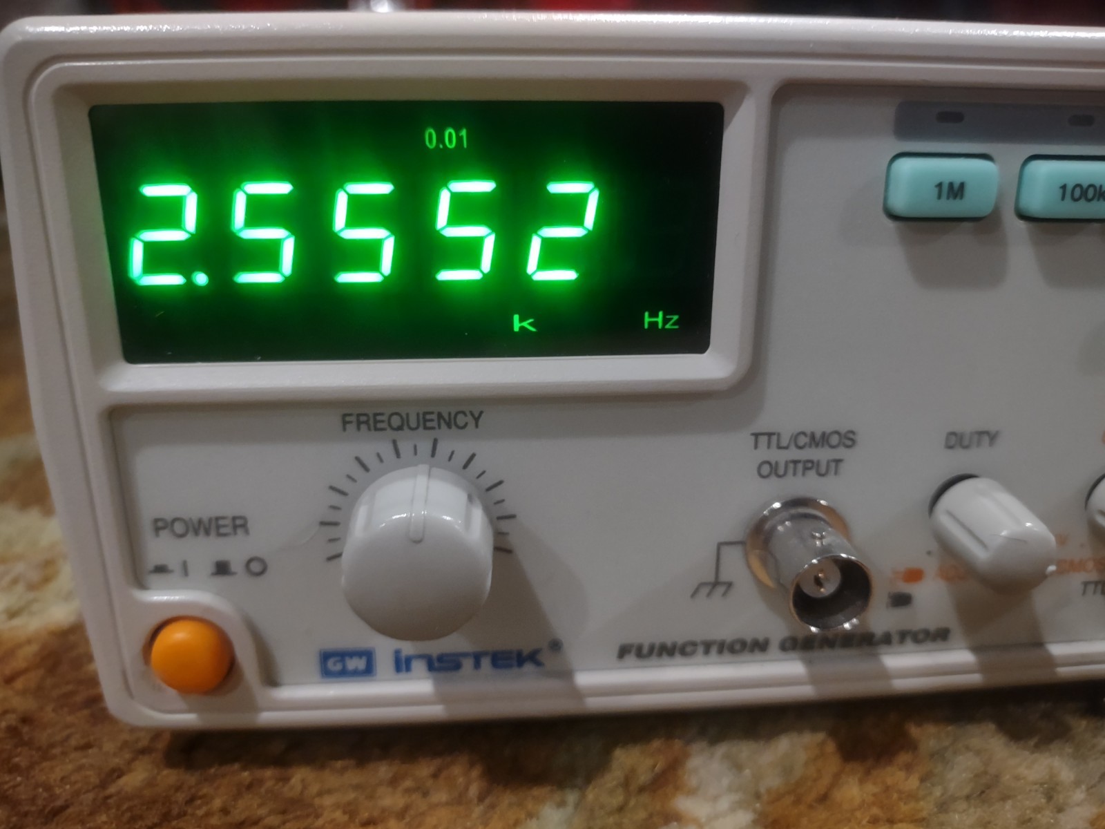 Function Generator GFG-8250A by GW INSTEK Used Circuit Electronics Workshop Unit