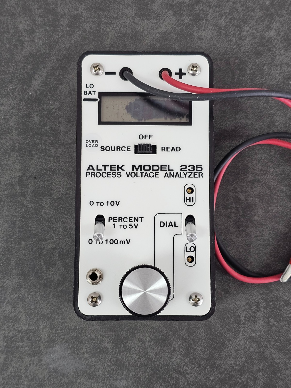 Altek Model 235 Process Voltage Anaylzer UNTESTED