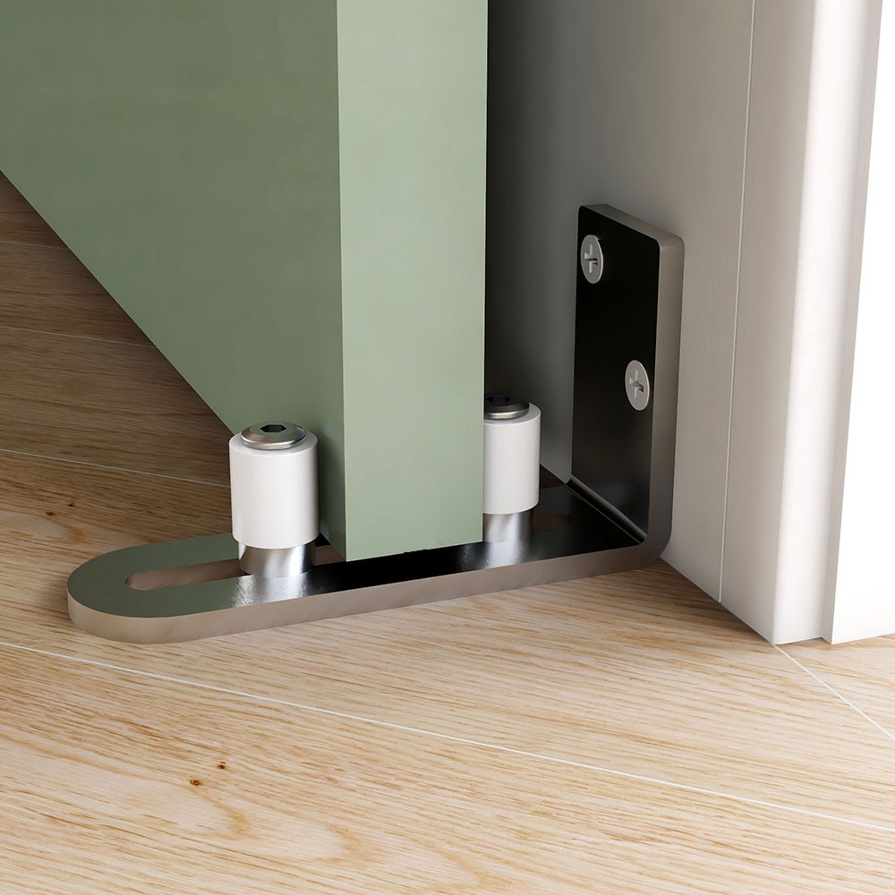 Stainless Steel Pulley - Type Floor Guide: Smooth Bearing, Stable & Durable