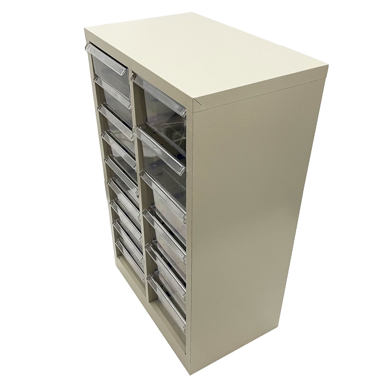 15 Drawers Vertical File Cabinet Office Storage Organizer Medium+Large Drawer