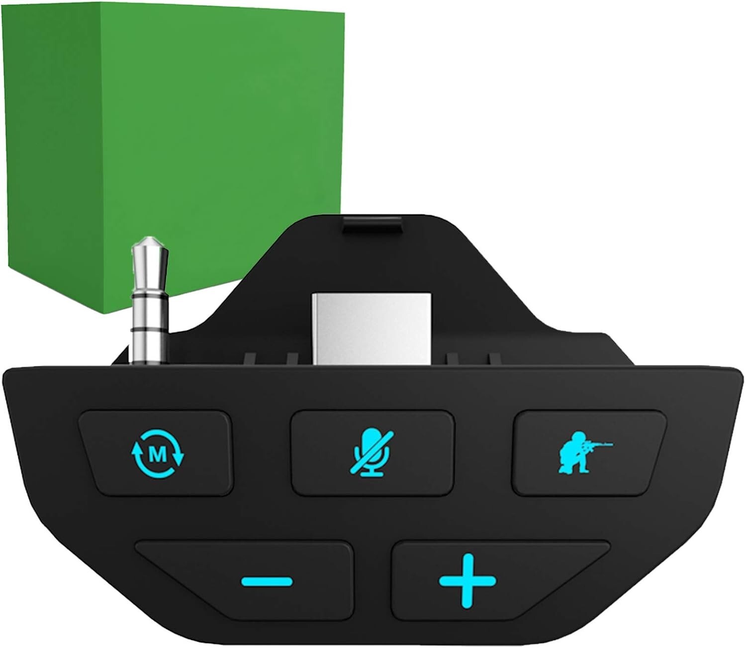 Stereo Headset Adapter Audio Mic Headphone Converter for Xbox One/X/S Controller