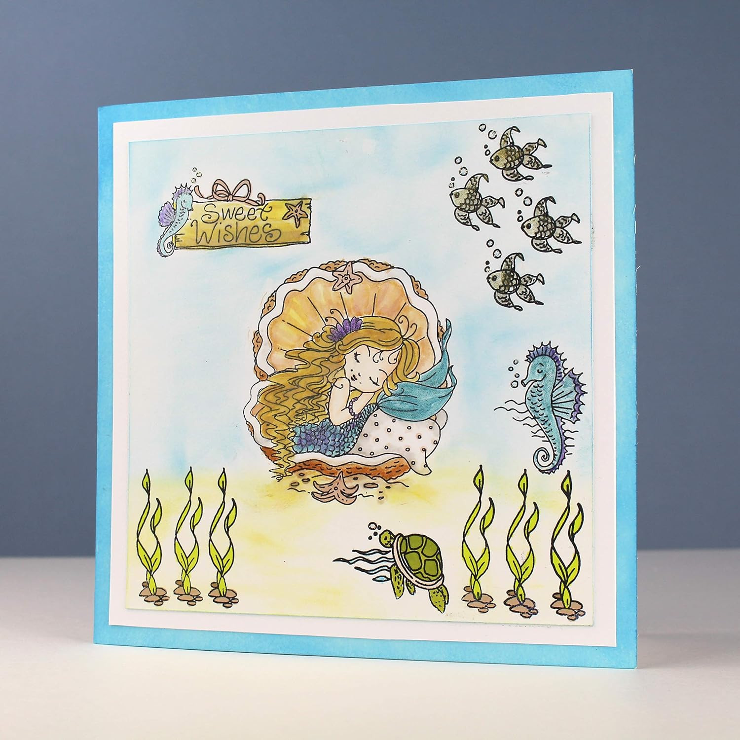 Designs Mermaid Dreams Clear Stamps, None