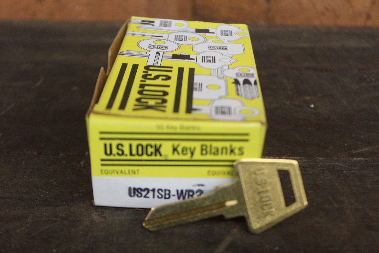 Vtg Lot of 50 U.S. LOCK Uncut Key Blanks US21SB WR3- NEW - NOS