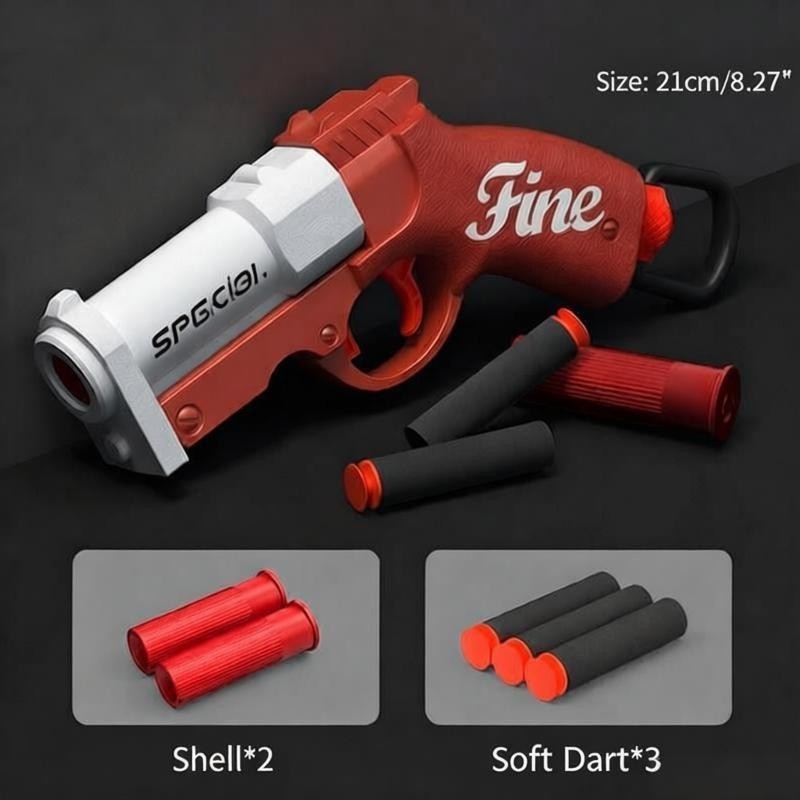  Toy Guns for Boys,Shotgun Foam Dart Blaster kids Outdoor Soft Bullet Toy Rifle