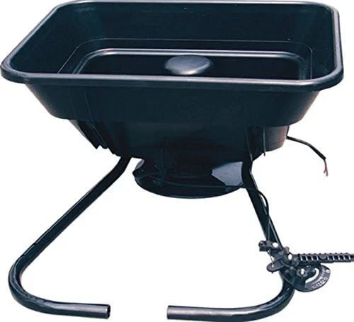 80 Lbs UTV ATV Mount Motor Fertilizer Sand Salt Spreader Grass Seeder Farming