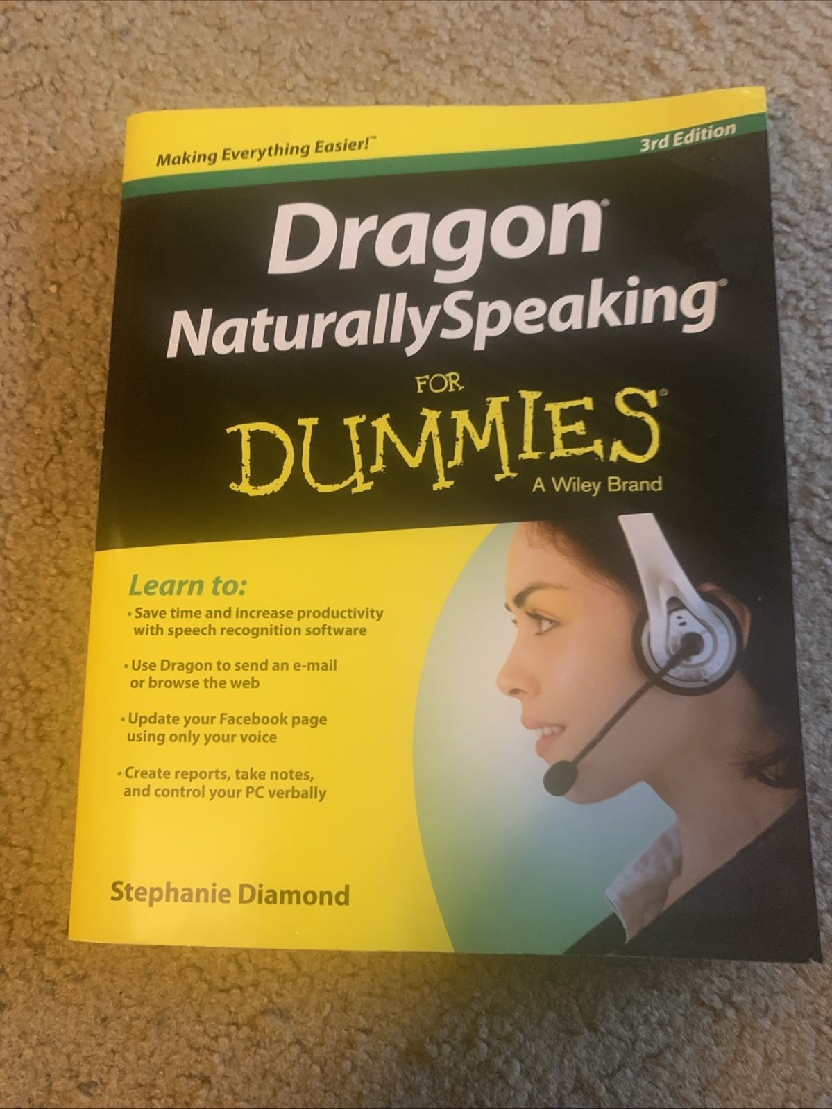Nuance Dragon Naturally Speaking 12 Home Edition Speech Recognition Software