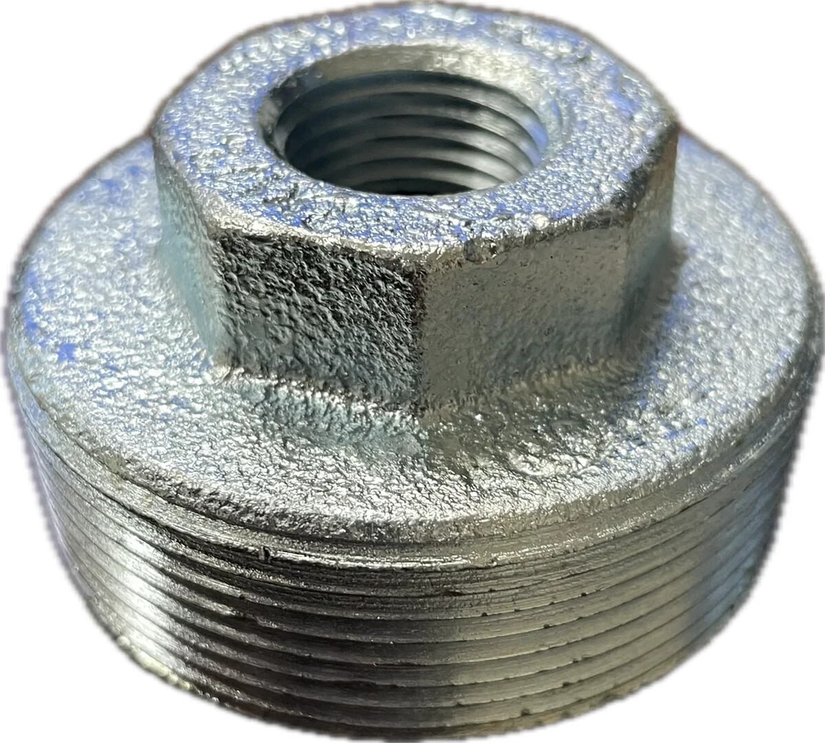 BMI 2" x 3/4" Galvanized Reducing Bushing, Female NPT, UL/FM, Certified Lead-Fre