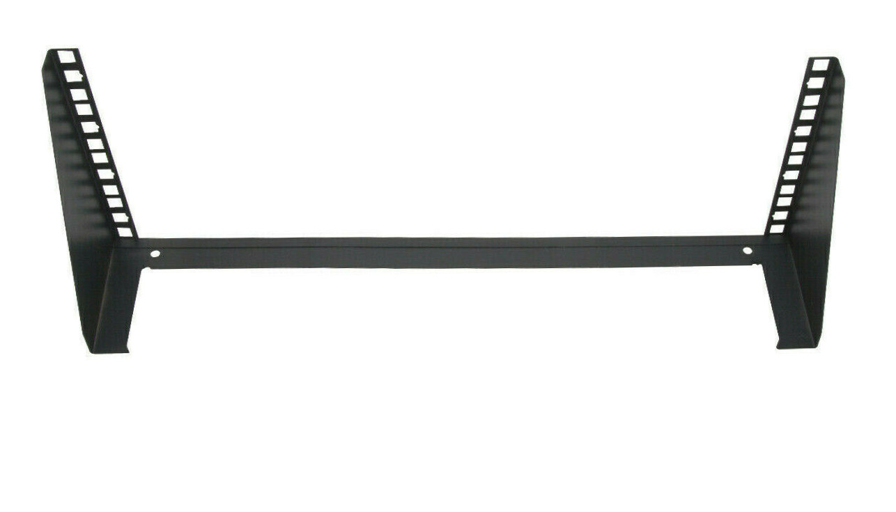Vertical 4U 19" Wall Mount Server Rack Network IT Bracket Space Saver Mountable