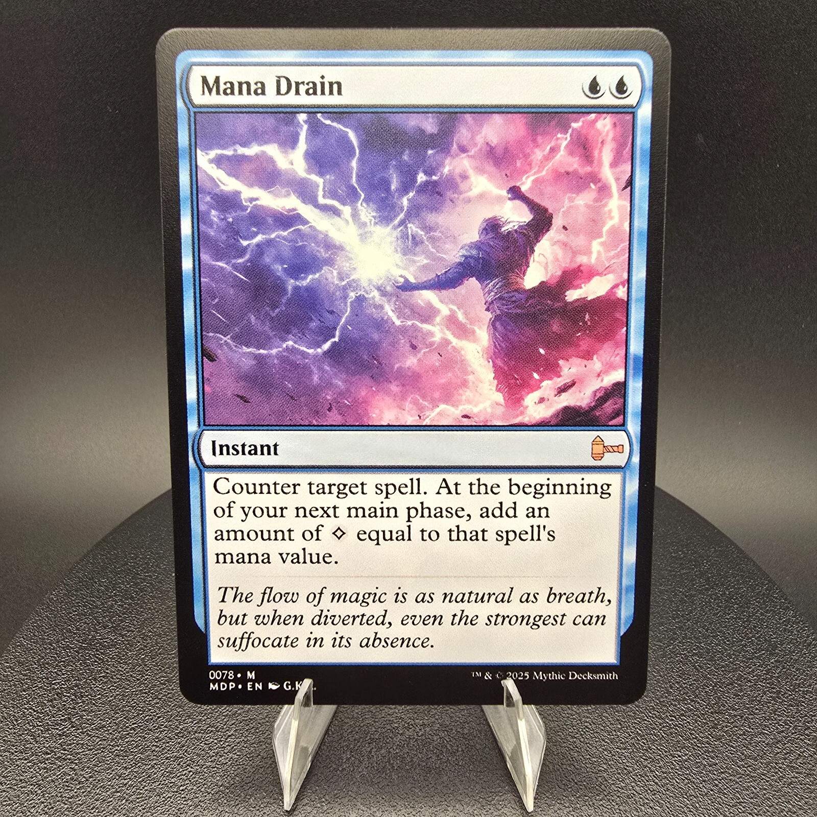 Mana Drain - Custom Magic: The Gathering Card - High-Quality