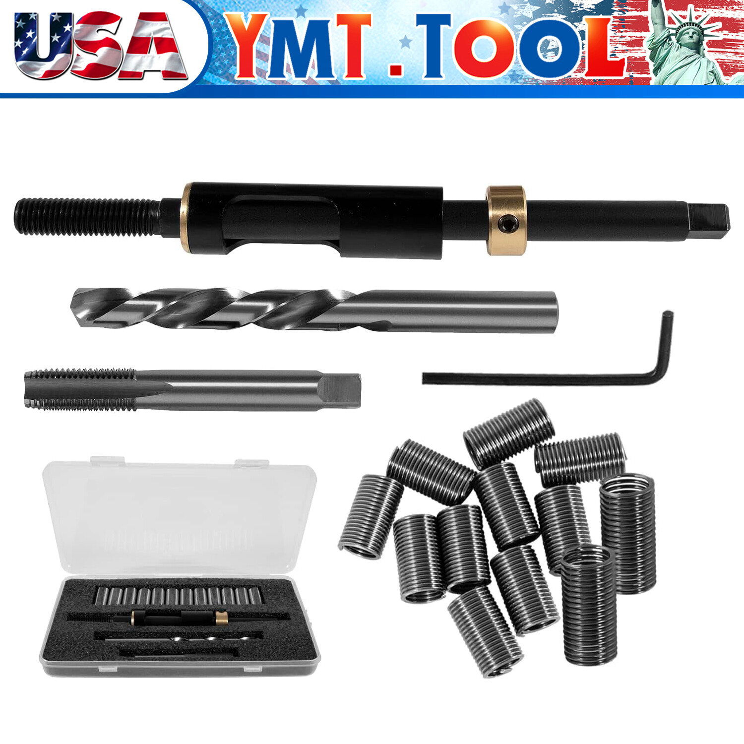 35119S Metric Head Bolt Thread Repair Kit M11 x 1.5 for Cadillac Honda Toyota