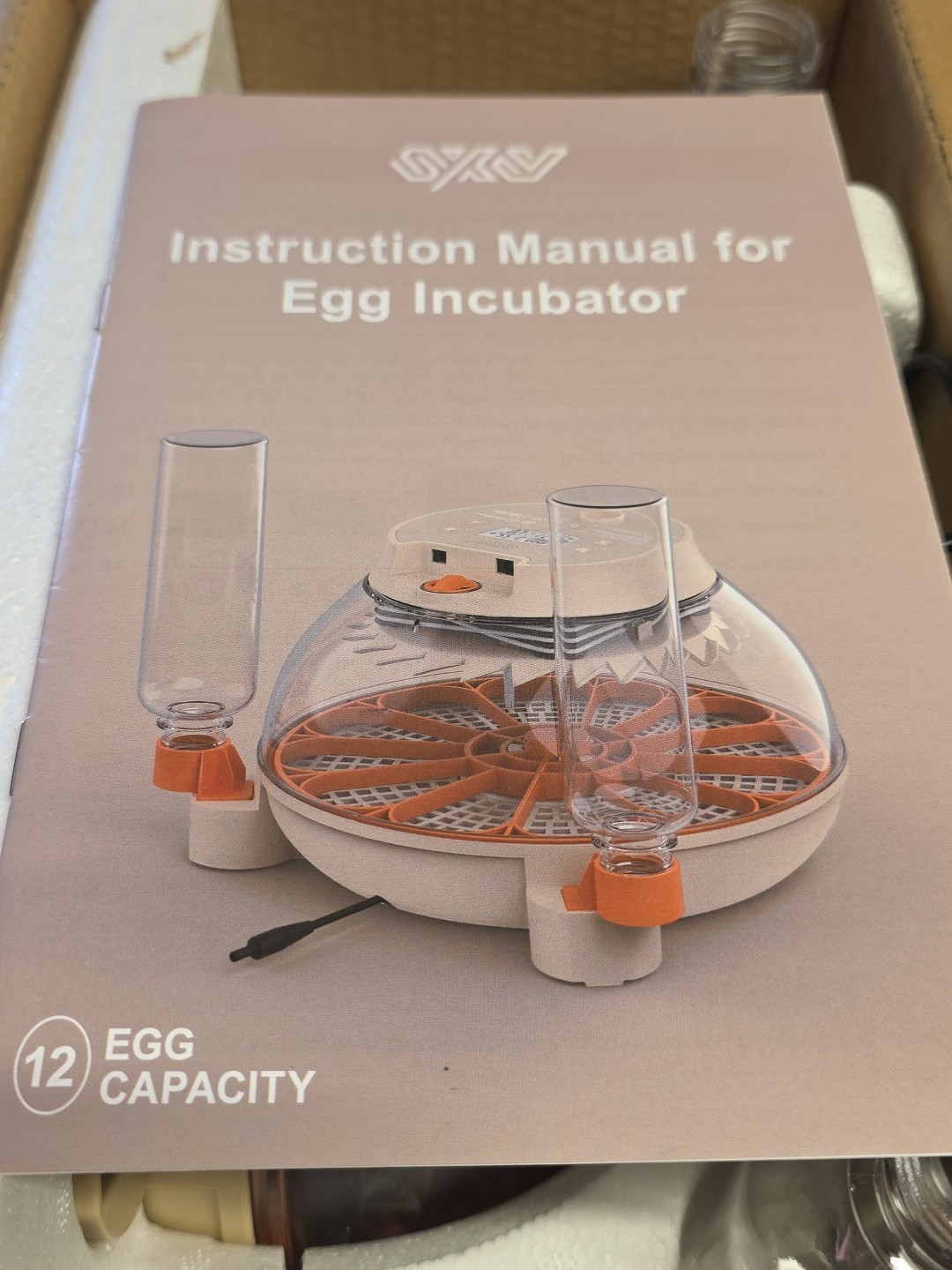 Innsky Incubator for Hatching Eggs,12 Egg Incubator with Automatic Egg...