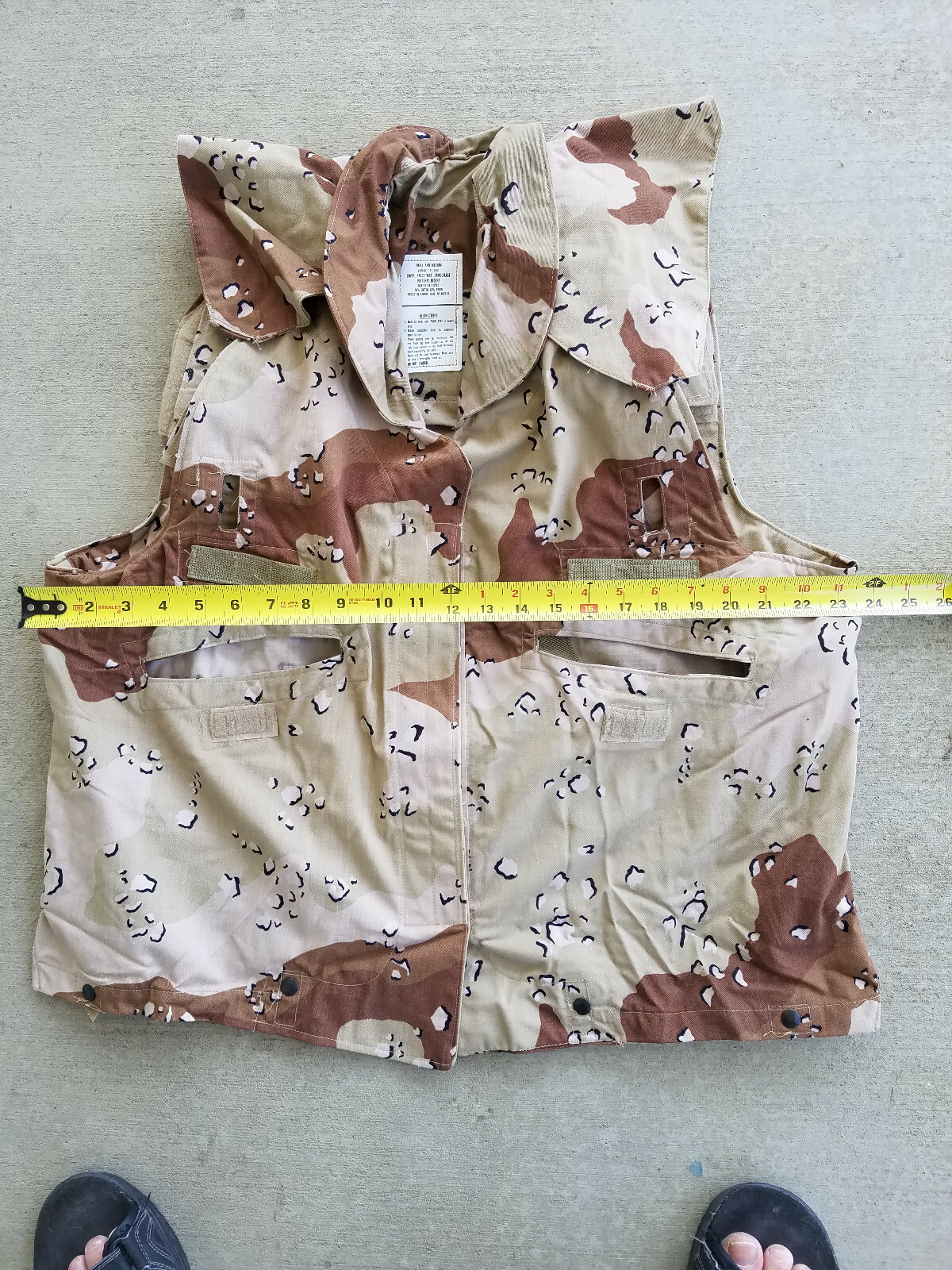 DESERT STORM PASGT VESTS - NEW