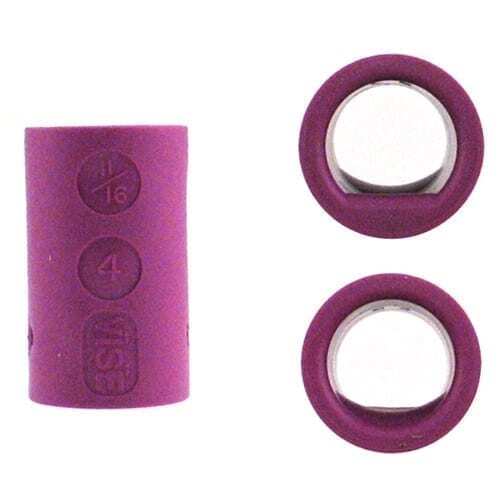 Vise Grip Oval/Power Oval Bowling Finger Inserts | Clear | 10 Pack + Glue