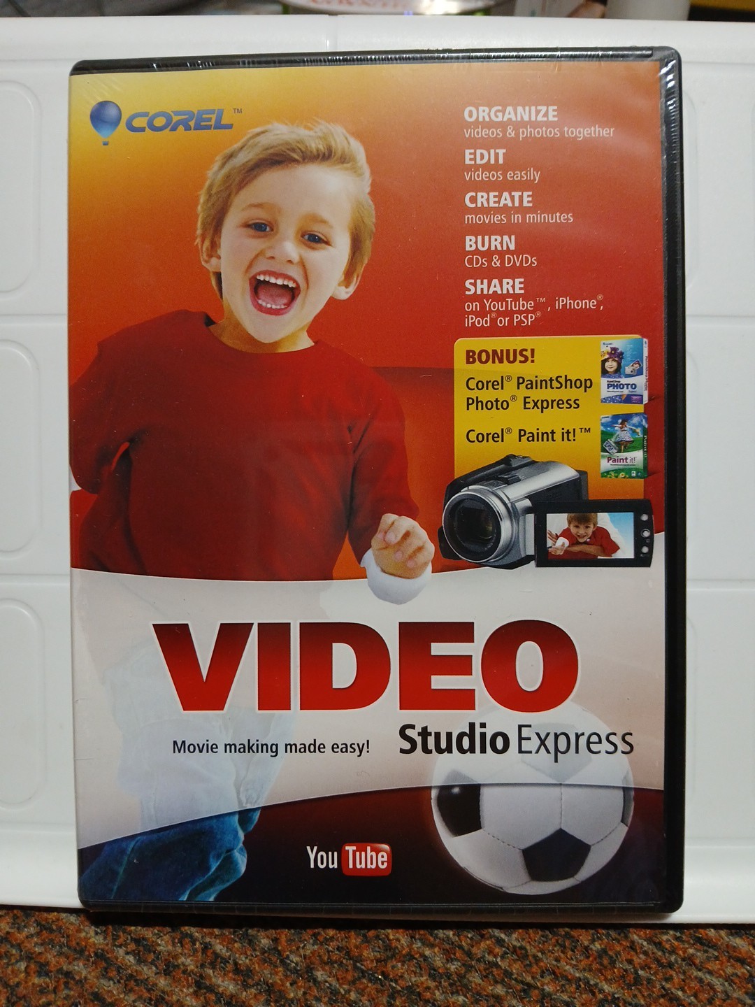 Corel VideoStudio Express 2011 Corel PaintShop Photo Express, Corel Paint it NEW