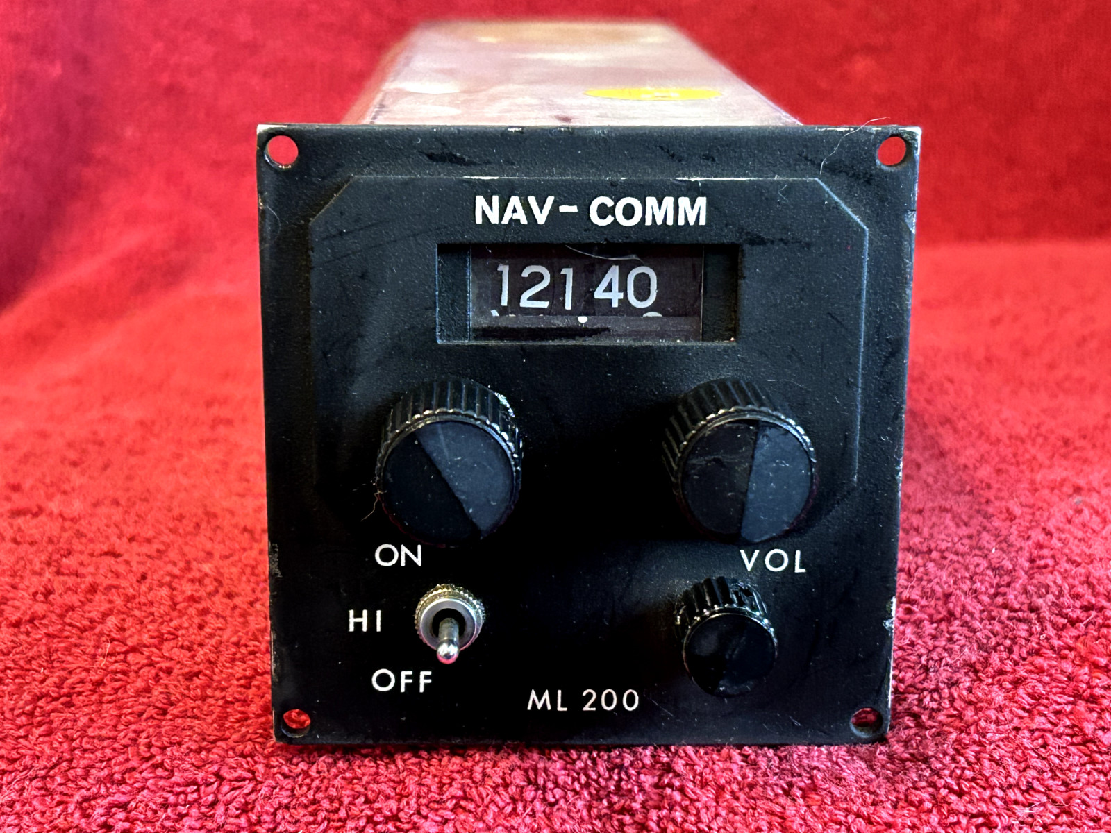 BERTEA CORP ML200 NAV/COMM P/N 501-048-003 VINTAGE