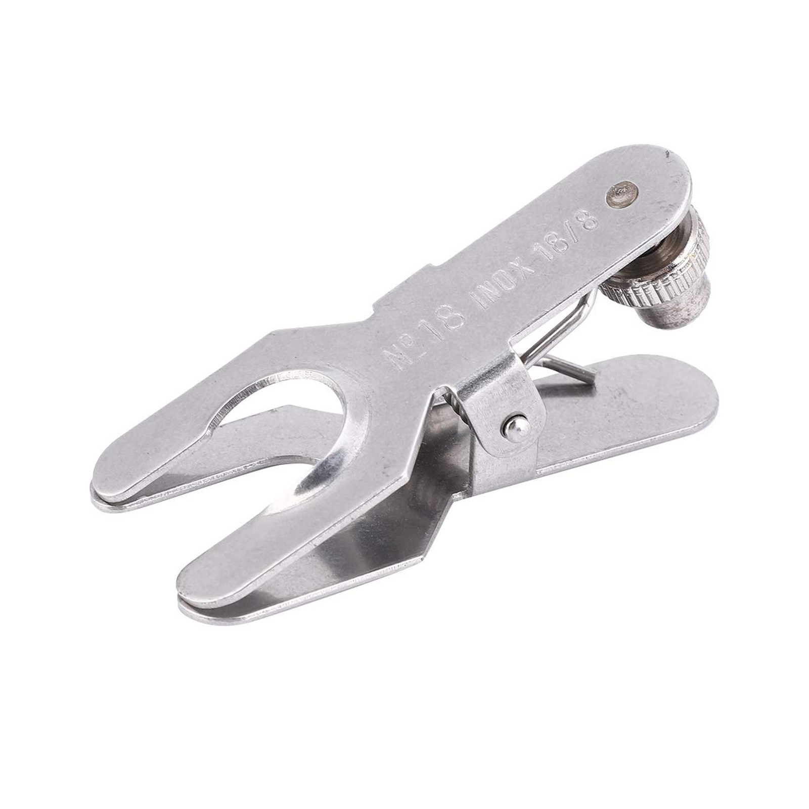 Spherical Pinch Clamp, Stainless Steel Lab Clamp Pinch Clip Glass Ball Clamp ...