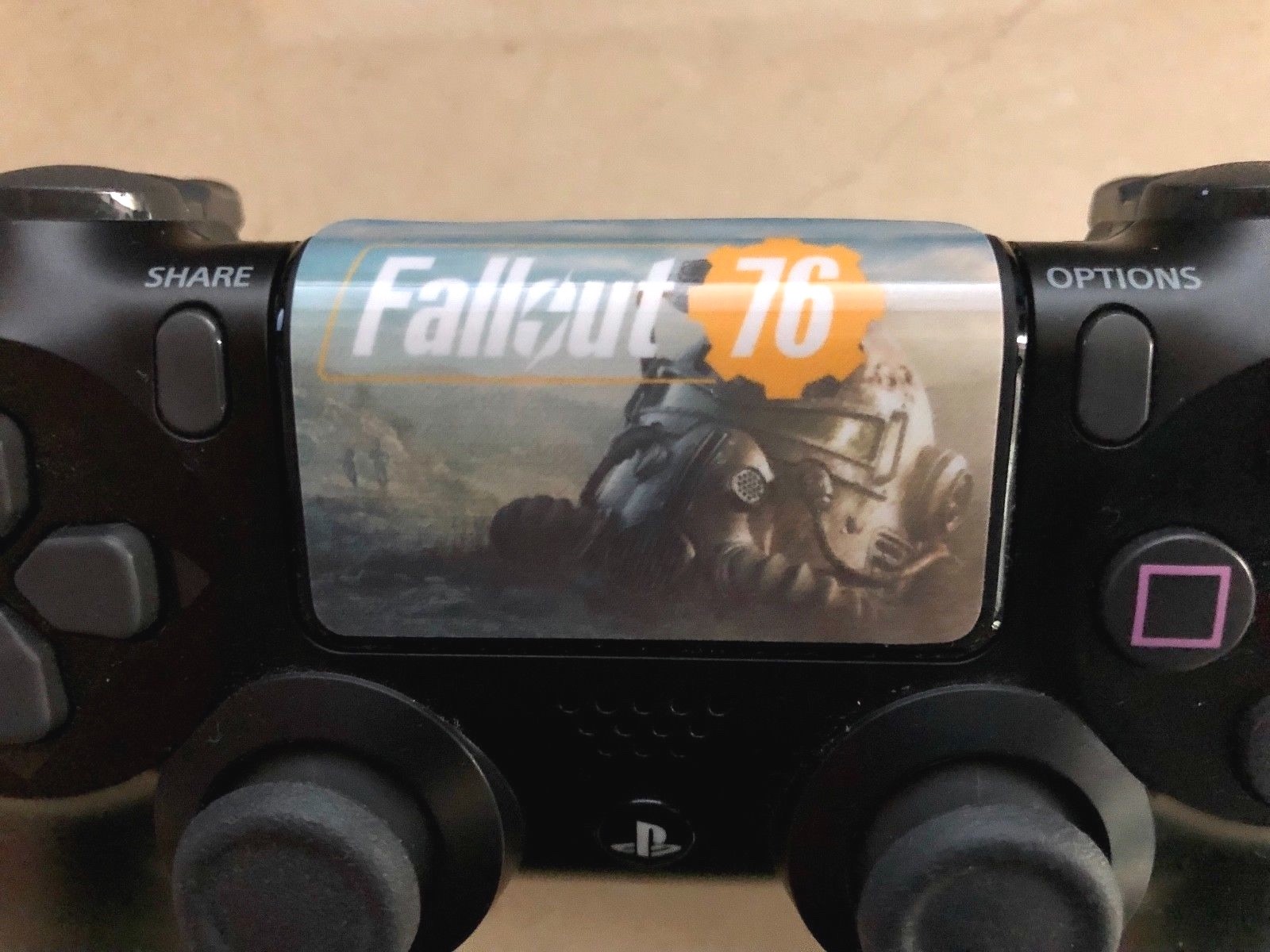 Fallout 76 PS4 Playstation 4 Controller Touchpad Vinyl Decal/ Sticker