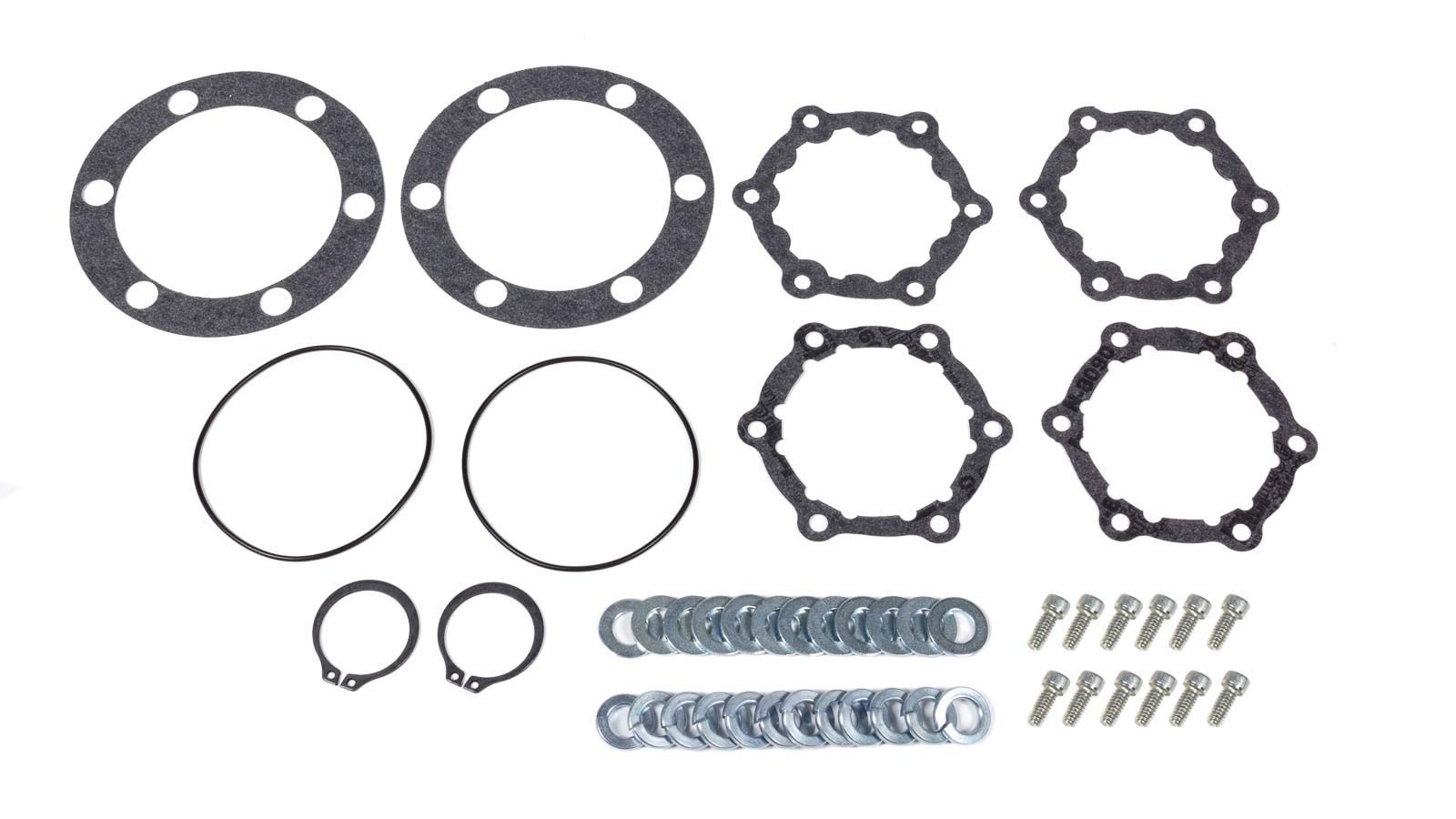 WARN 7300 Locking Hub Service Kit with Snap Rings, Gaskets, Retaining Bolts and