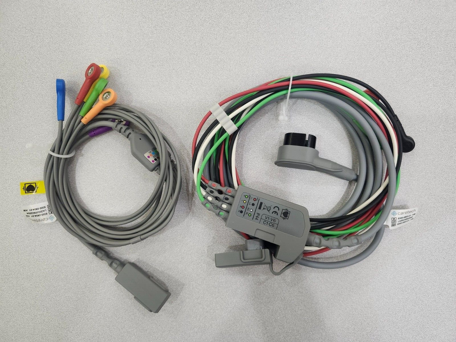 ZOLL X SERIES PROPAQ MD 4-WIRE TRUNK CABLE W/6-WIRE V-LEAD 12-LEAD ECG CABLE