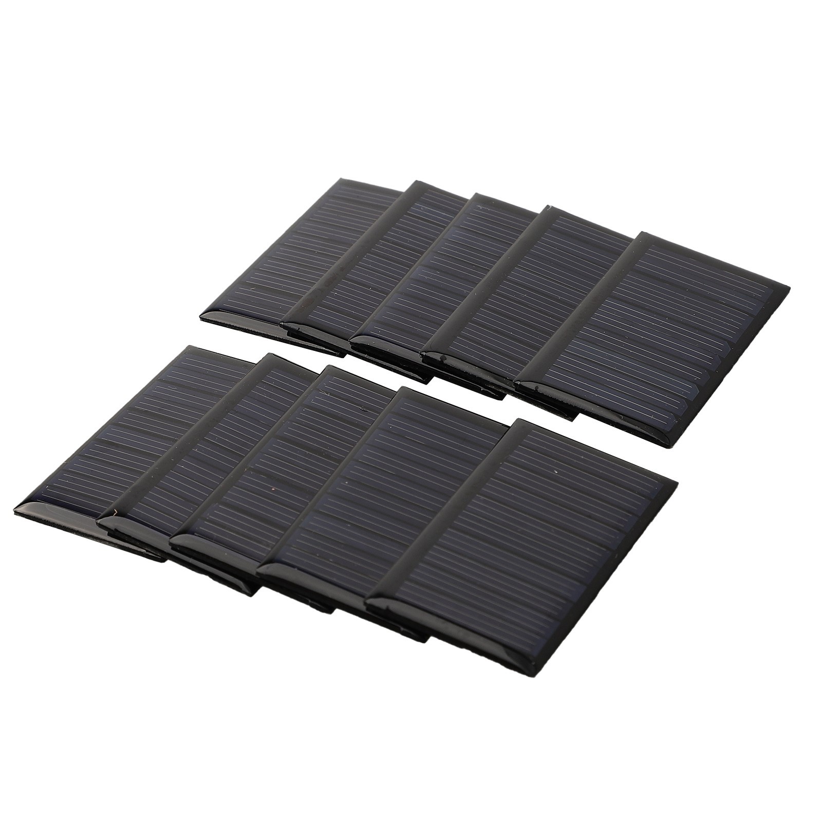 10Pcs Small Solar Panels Kit 5V 30mA for DIY Electronics Projects