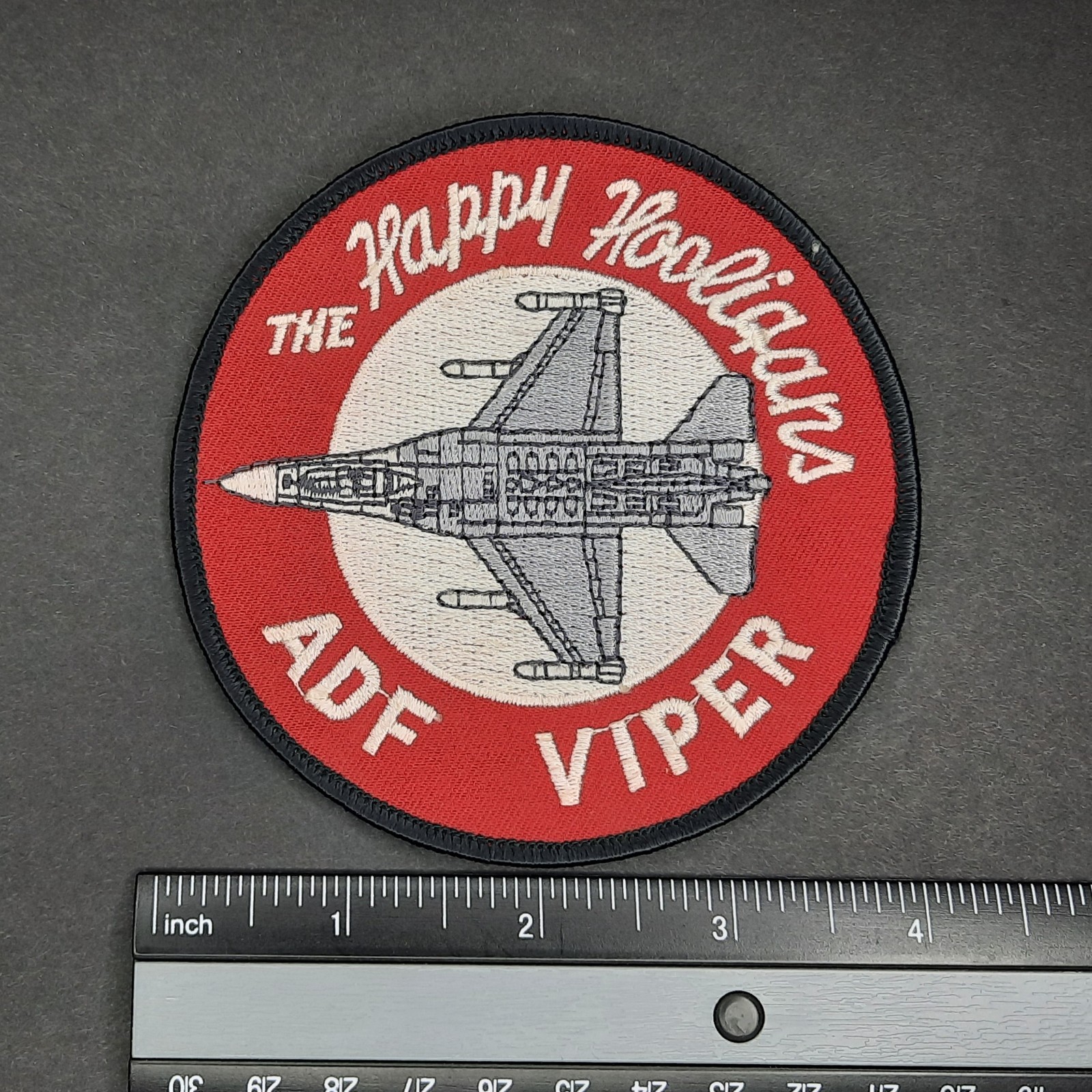 Original USAF Patch 178 FS Fighter Squadron F-16 Happy Hooligans ADF Vipers