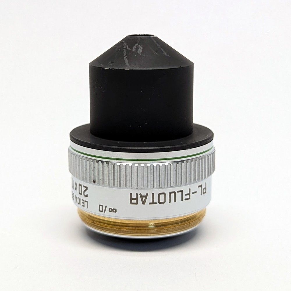 Leica 768009 PL Fluotar 20X/0.45 D Microscope Objective Lens DM Series
