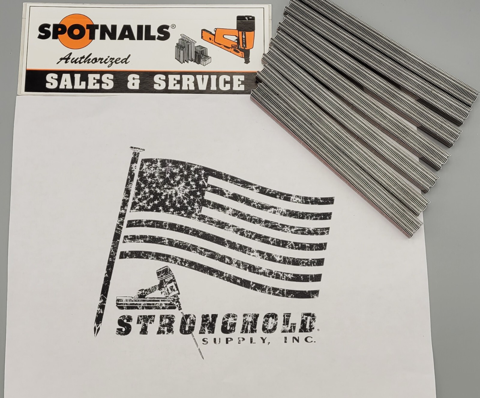 Spotnail FFS-MICRO10  FFSMICRO10 3/8" LONG(1/2"WIDE)MICRO CORRUGATED 1M 7-CLIPS