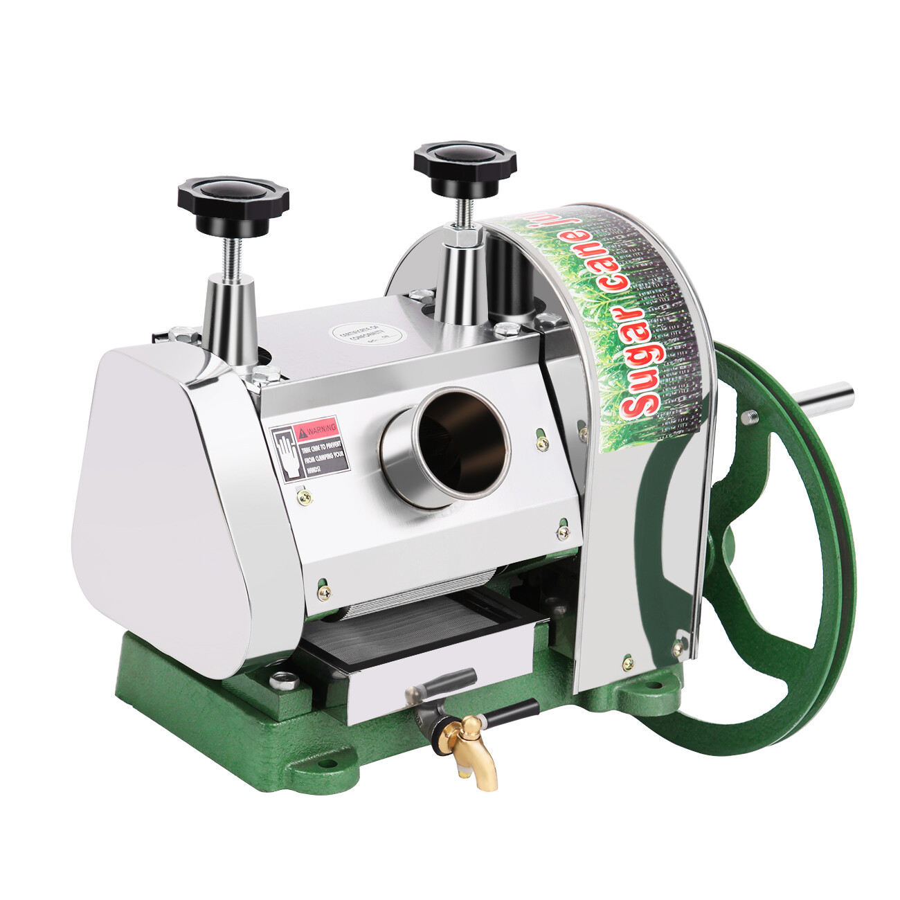 Commercial Manual Sugar Cane Juicer Sugar Cane Press Stainless Steel Extractor