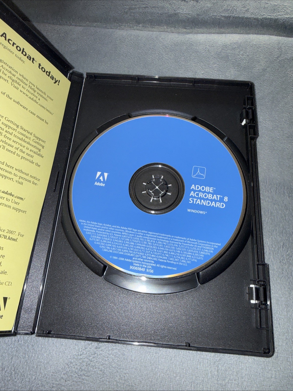 Adobe Acrobat 8 Standard DVD with Serial Number - Windows PC