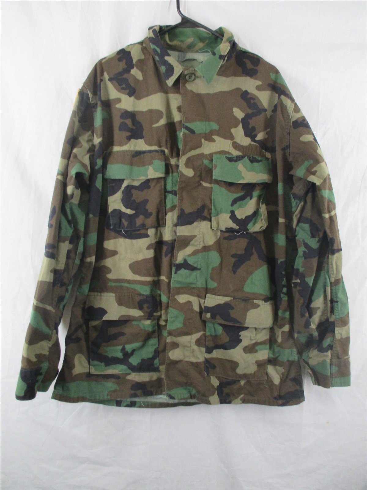 BDU Shirt/Coat Large X-Long Cold Weather Winter Weight Woodland USGI Army