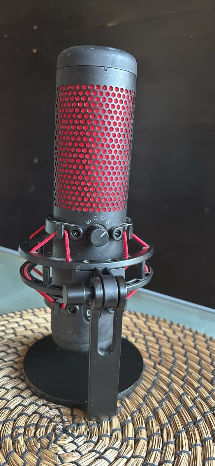 HyperX QuadCast USB Condenser Gaming Microphone
