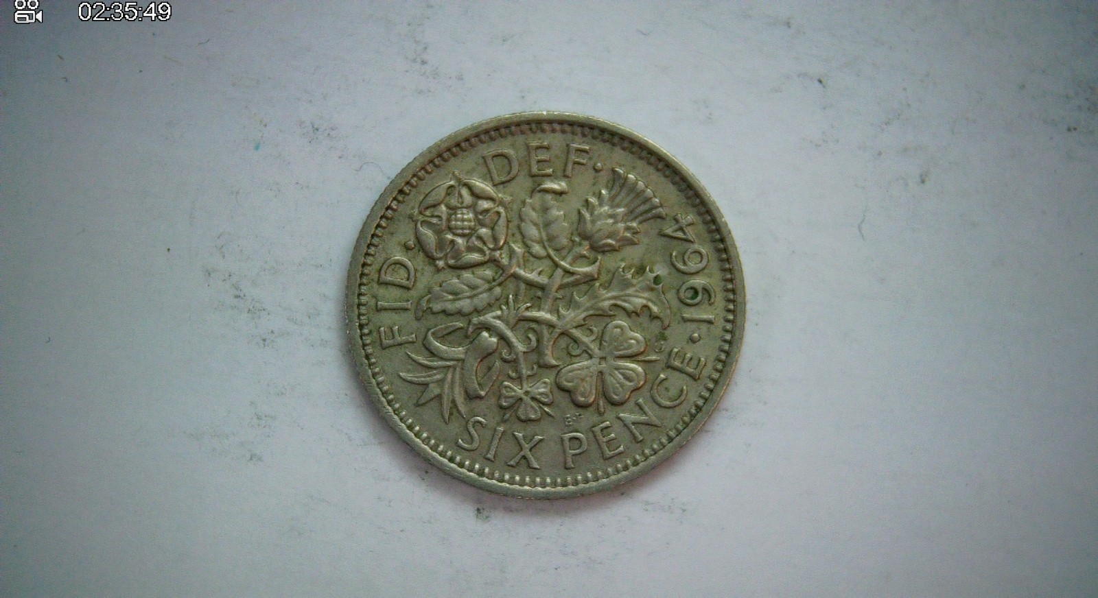 United Kingdom 1964 Sixpence Elizabeth II Sixpence (pre-decimal) Coin