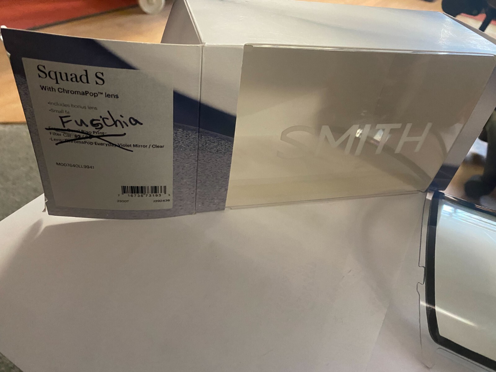 Fuchsia Smith Googles