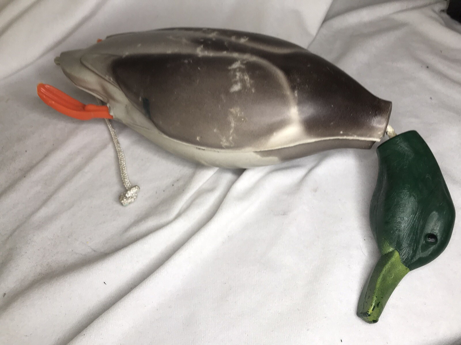 Vintage DOKKEN'S Dead Fowl Dog Trainer Duck Pat No. 5706762 Hunting
