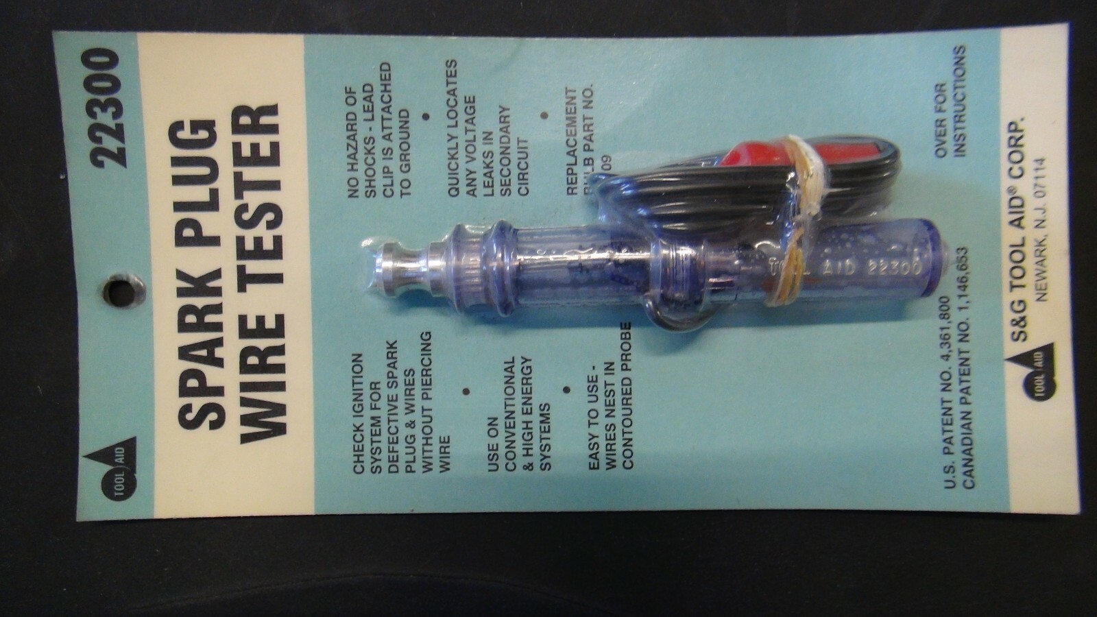 Spark Plug Wire Tester SG Tool Aid 22300