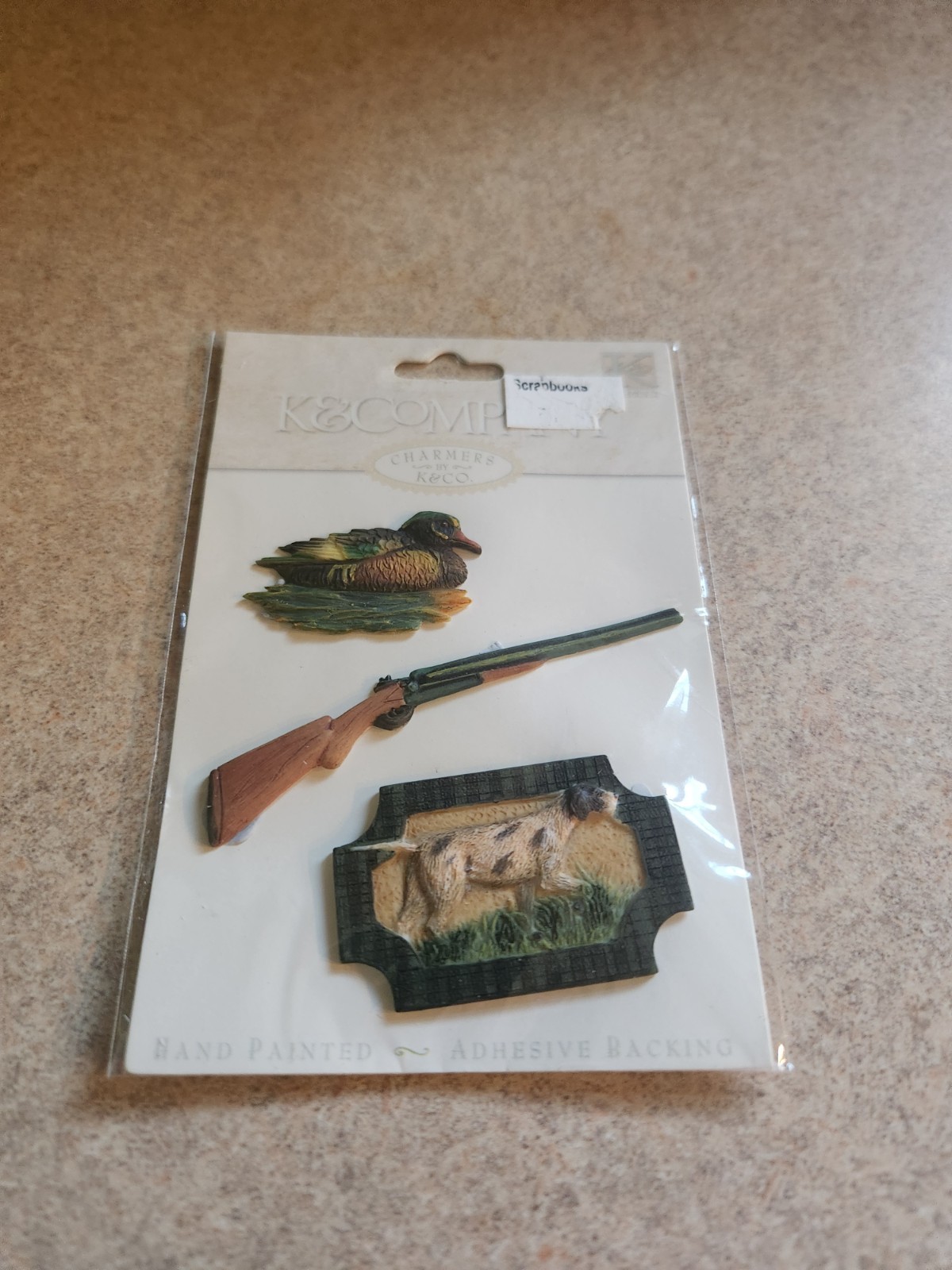 K & Company~Hunting~ Charmers for scrapbooking