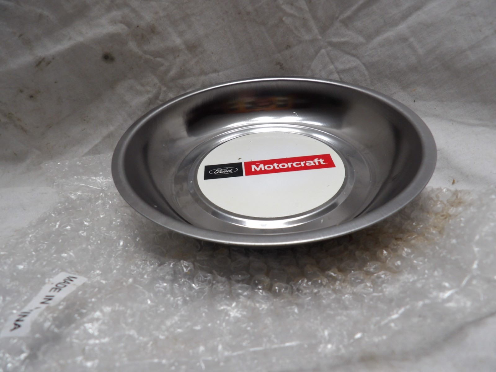 Motorcraft 6" Magnetic Stainless Steel Parts Bowl