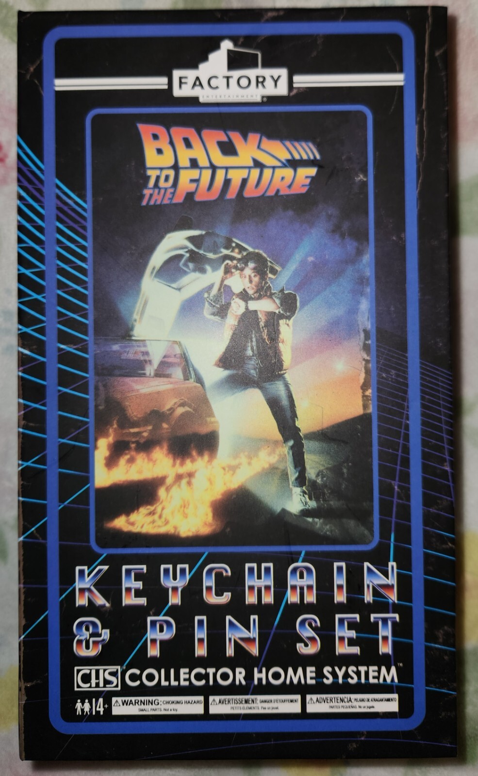 BACK TO THE FUTURE | CHS KEYCHAIN AND PIN SET 2023 SAN DIEGO COMIC-CON EXCLUSIVE