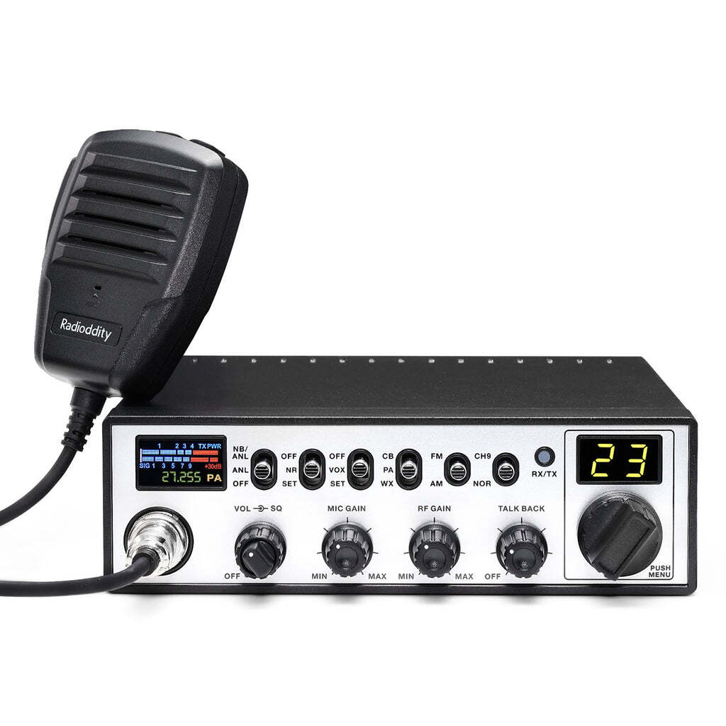 Radioddity CB-900 PRO | 4W | AM/FM | Noise Reduction | ASQ | VOX