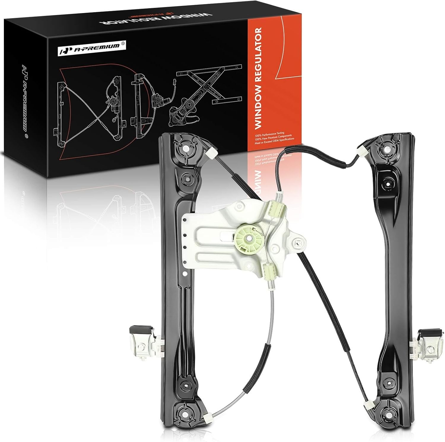 A-Premium Electric Power Window Regulator Without Motor Compatible w/Chevrolet C
