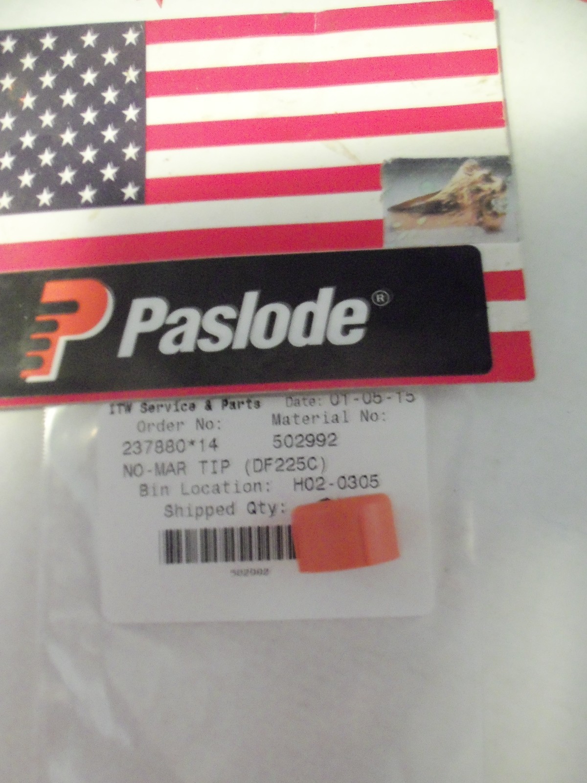 Paslode # 502992  NO-MAR TIP (DF225C) "one tip"