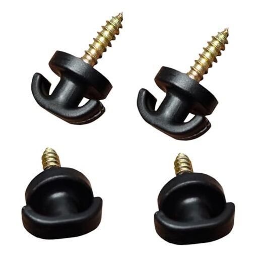4PCS Car Cargo Net Hooks, Cars Trunk Hook Screws, Auto Cargo Nets Tie Down
