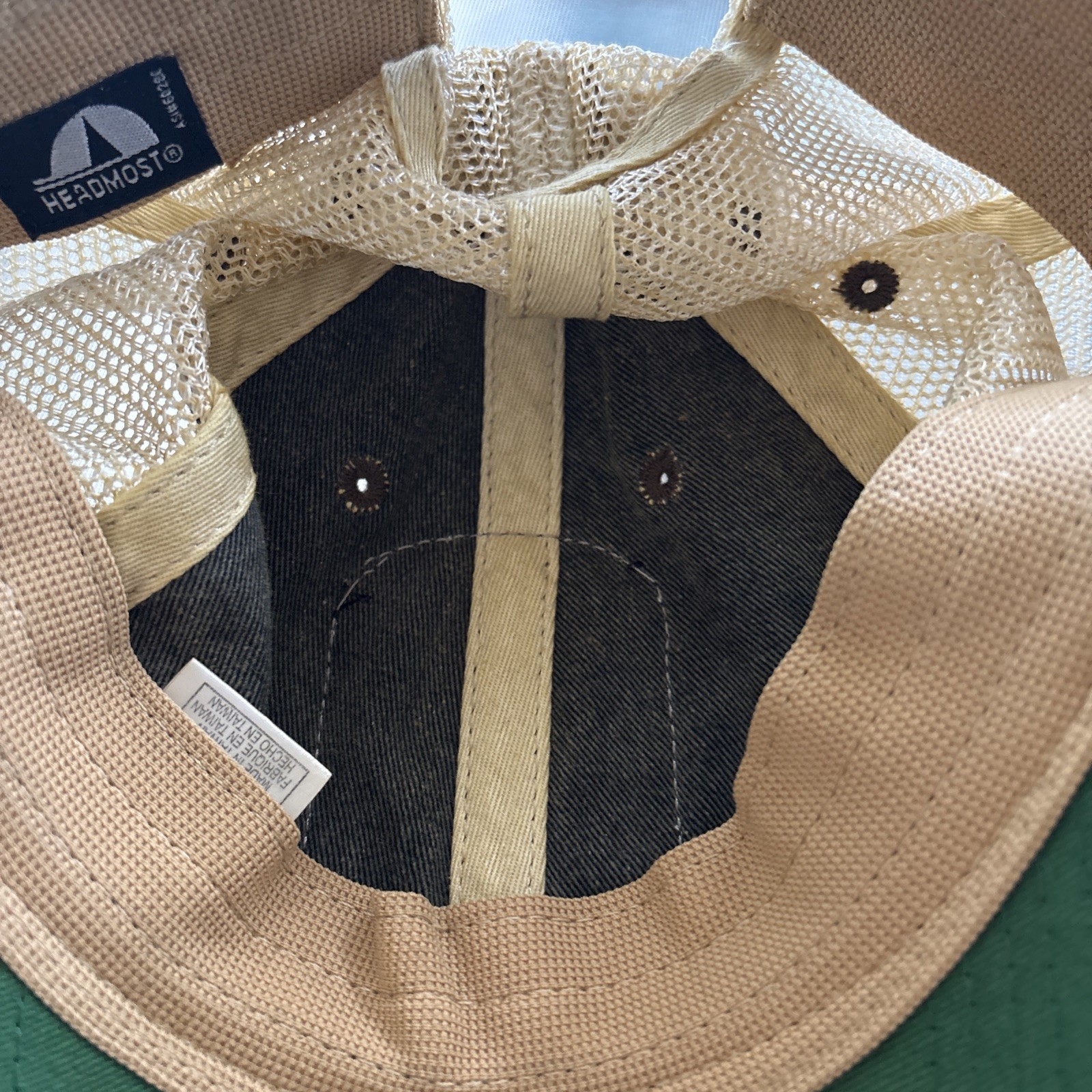 Hamm's Beer Bear Vintage Mesh Trucker Snapback Hat Blue