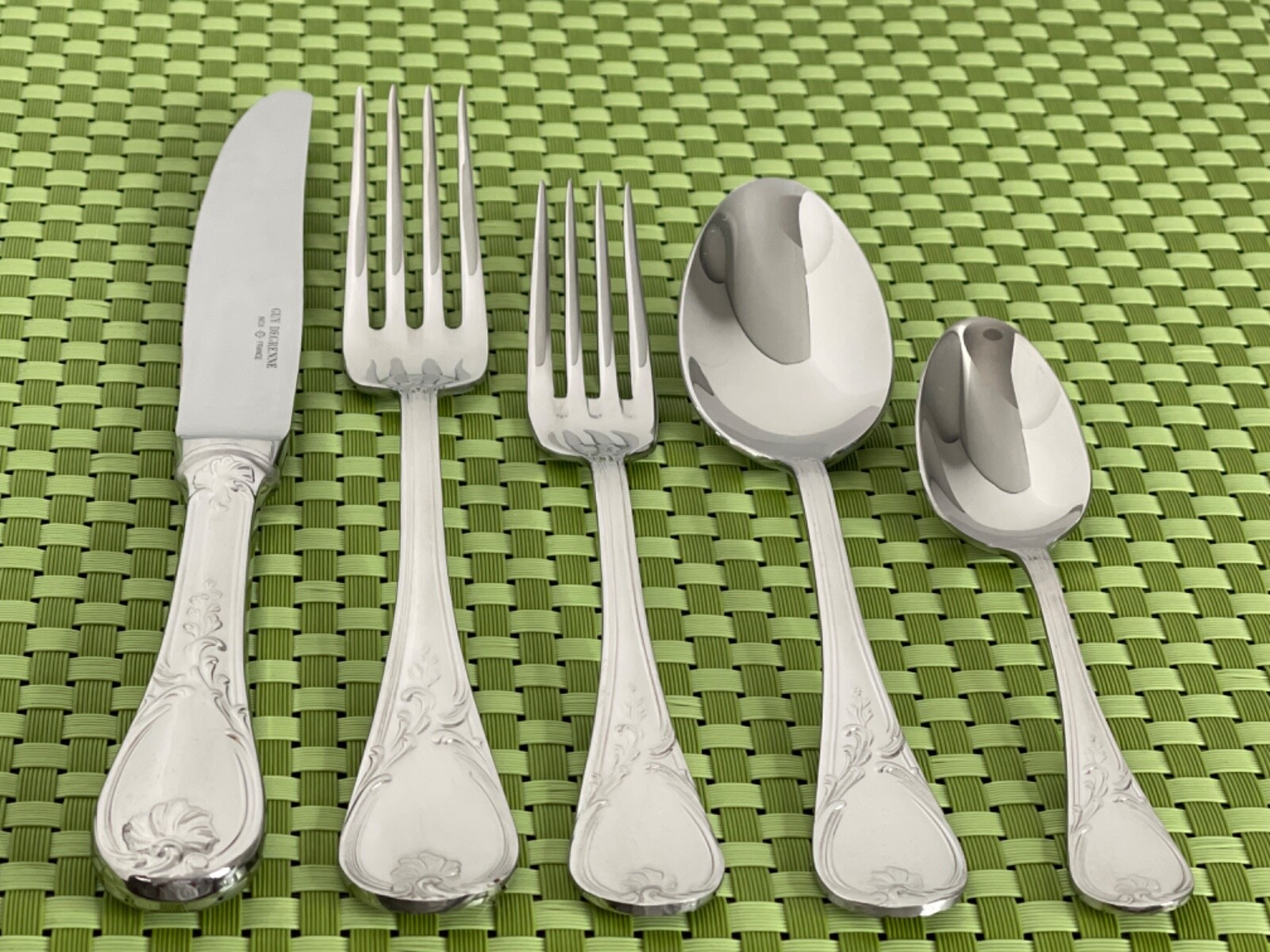 Guy Degrenne VILLANDRY MARQUISE Stainless France Glossy Flatware CHOICE B114G