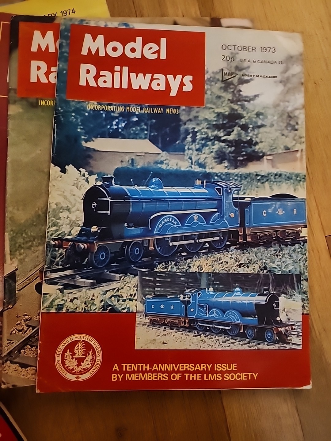 model railways magazine Various 1972, 73, 74