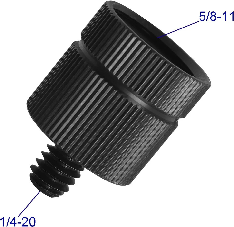 2PCS Tripod Adapter Laser Level Tripod Conversion Thread Adapter 5/8-11 Female t