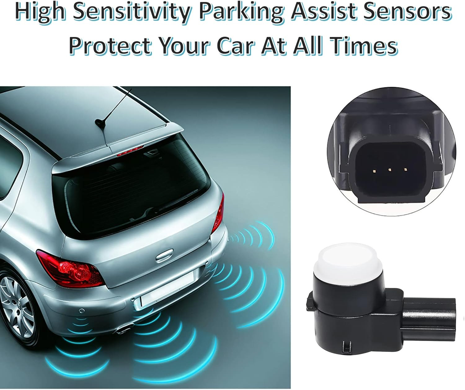 15239247 Backup Parking Assist Object Sensor, 25961316 Bumper Object Sensor for