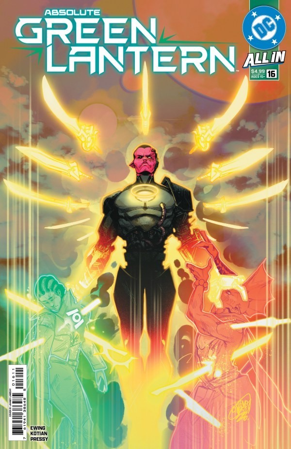 Absolute Green Lantern #16 CVR A Jahnoy Lindsay 7/1/26 DC Comics