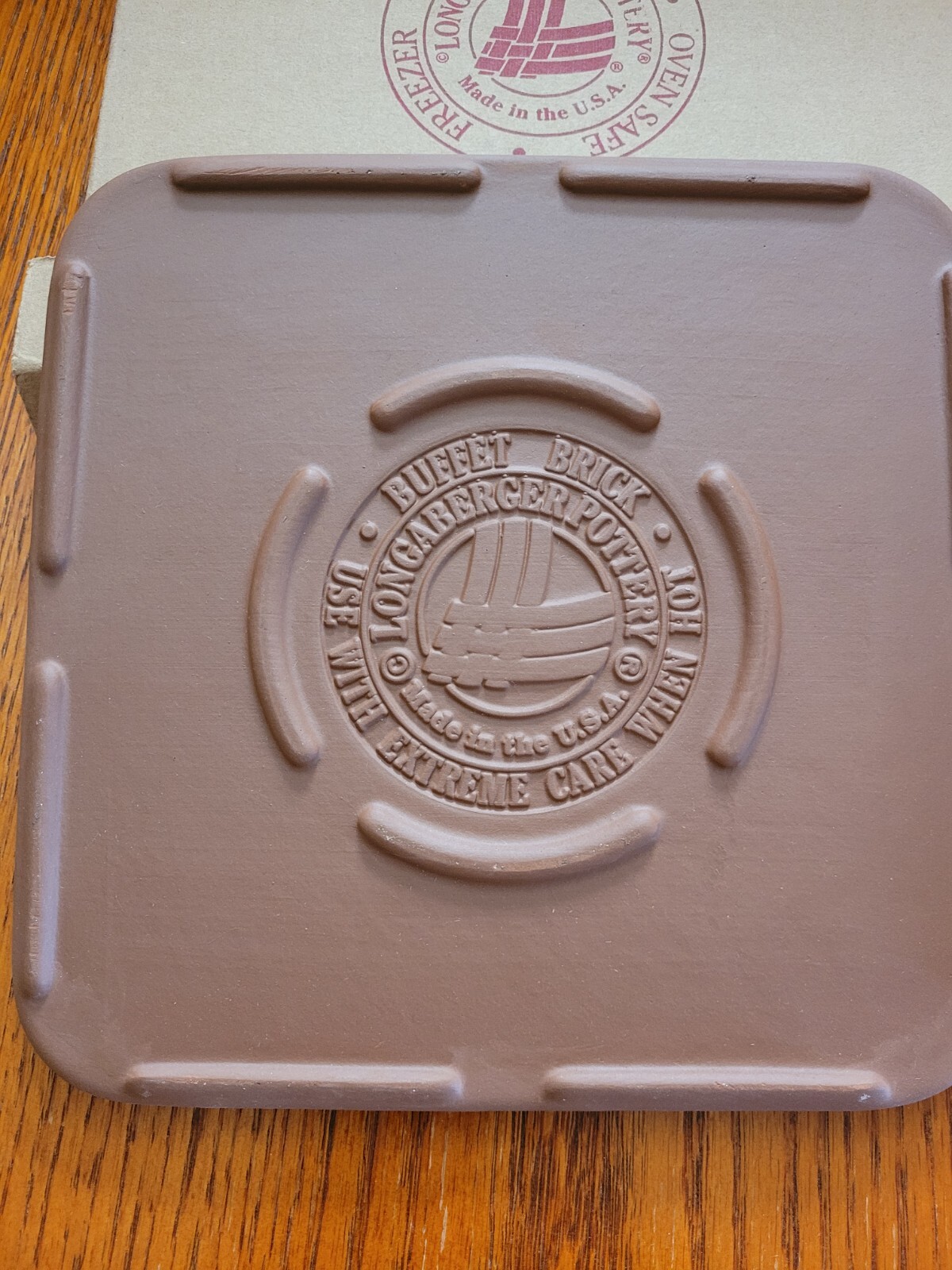 NEW Longaberger Buffet Brick
